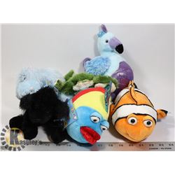 LOT OF 6 WEBKINZ "ADOPT A PET" COLLECTIBLE PLUSH