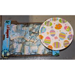 BOX OF BABY SHOWER CONFETTI AND LARGE EASTER