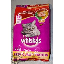 BAG OF WHISKAS CAT FOOD