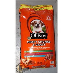 BAG OF OLROY DOG FOOD