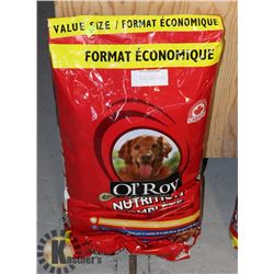 BAG OF OLROY DOG FOOD