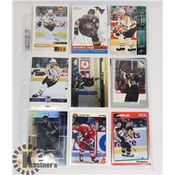 17 CARD JAROMIR JAGR CARD LOT PITTSBURGH PENGUINS