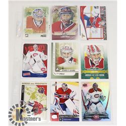 CAREY PRICE 12 HOCKEY CARD LOT MONTREAL CANADIENS