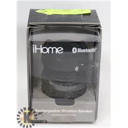 IHOME WIRELESS BLUETOOTH SPEAKER