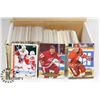 Image 1 : BOX OF DETROIT RED WINGS HOCKEY CARDS 80'S / 90'S