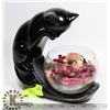 Image 1 : GLASS CAT DECORATIVE BOWL