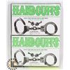 Image 1 : TWO HANDCUFFS WITH KYES