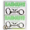 Image 1 : TWO HANDCUFFS WITH KYES