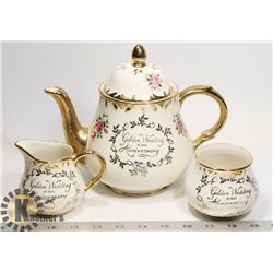 CHINA TEA SERVICE SET,  ARTHUR WOOD MADE IN
