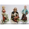Image 1 : LOT OF 3 HUMILL INSPIRED FIGURINES