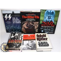 LOT OF 6 ASSORTED NAZI BOOKS