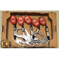 FLAT OF PERSONAL FALL LIMITERS