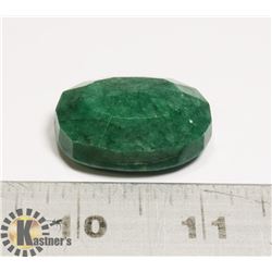 #4-GREEN EMERALD GEMSTONE 97.0CT
