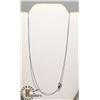 Image 1 : #141-STERLING SILVER.925 NECKLACE 2 PCS/ 18"