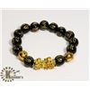 Image 1 : #137-FENG SHUI BLACK OBSIDIAN BRACELET
