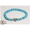 Image 1 : #145-TOURQUOISE BRACELET 8MM/ 7.5"