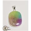 Image 1 : #153-RAINBOW SOLAR QUARTZ PENDANT