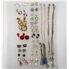 Image 1 : 2)  LOT OF 24 PAIRS OF ASSORTED STUD EARRINGS