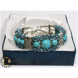 VINTAGE-STYLE TIBETAN SILVER FEATHER