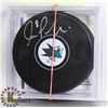 Image 1 : AUTOGRAPHED JOE PAVELSKI SAN JOSE SHARKS PUCK COA