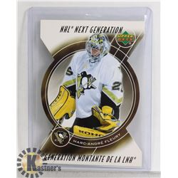MARC-ANDRE FLEURY MCDONALDS HOCKEY CARD INSERT