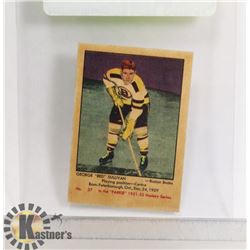 GEORGE "RED" SULLIVAN 1951 PARKHURST ROOKIE CAR