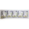 Image 1 : LOT OF 5 LED A19 60W EQUIVALENT LIGHT BULBS