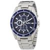 Image 5 : NEW MICHAEL KORS TRIPLE CHRONO BLUE DIAL MSRP $375
