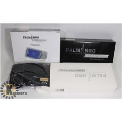 NEW PALM PREMIUM NRG TENS MACHINE W/FOOT PAD &