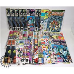 30 COLLECTOR COMIC BOXS INC. 80S, 90S BOOKS