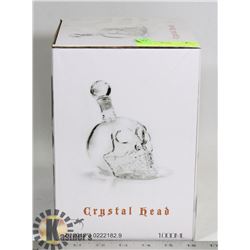 CRYSTAL HEAD VODKA DECANTER