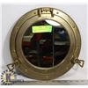 Image 1 : NAUTICAL BRASS PORTHOLE WITH MIRROR