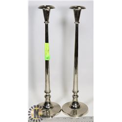 LOT OF 2 ANTIQUE CANDLE HOLDER