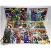 Image 1 : 25 ASSORTED COLLECTOR COMIC BOOKS WITH BAGS AND