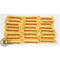 24  BARS OF TOBLERONE