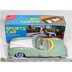 1950'S  IN ORIGINAL BOX FRICTION LUCKY SPORTS CAR