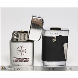 2 RONSON VINTAGE LIGHTERS INCLUDING SALES SAMPLE