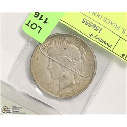1922 U.S. PEACE DOLLAR SILVER