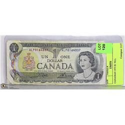 CANADIAN 1973 $1 BILL