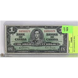 1937 CANADIAN $1 BILL