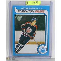 WAYNE GRETZKY ROOKIE CARD REPRINT NO STAMP