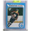 Image 1 : WAYNE GRETZKY ROOKIE CARD REPRINT NO STAMP