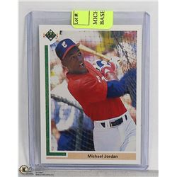 MICHAEL JORDAN ROOKIE CARD BASEBALL