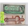 Image 1 : 1967 CANADIAN CENTENNIAL ONE DOLLAR BILL