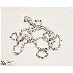 925 STERLING SILVER ROPE CHAIN