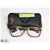 Image 1 : PAIR OF RAYBAN FRAMES IN CASE -