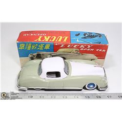 1950'S  IN ORIGINAL BOX FRICTION OPEN CAR WORKS