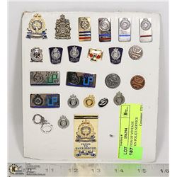 COLLECTION OF VINTAGE EDMONTON POLICE SERVICE