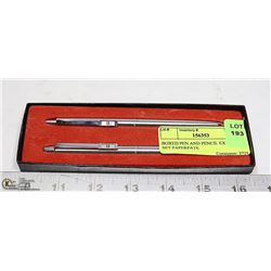 BOXED PEN AND PENCIL EXECUTIVE SET PAPERPATE