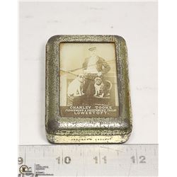 ANTIQUE FISHERMANS CIGARETTE CASE
